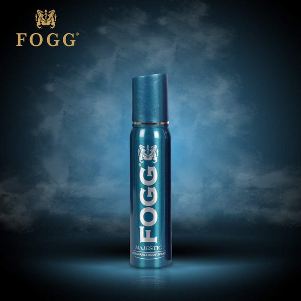 FOGG Majestic Fragrance Body Spray 120ml - Long Lasting Fresh Masculine Scent for Men