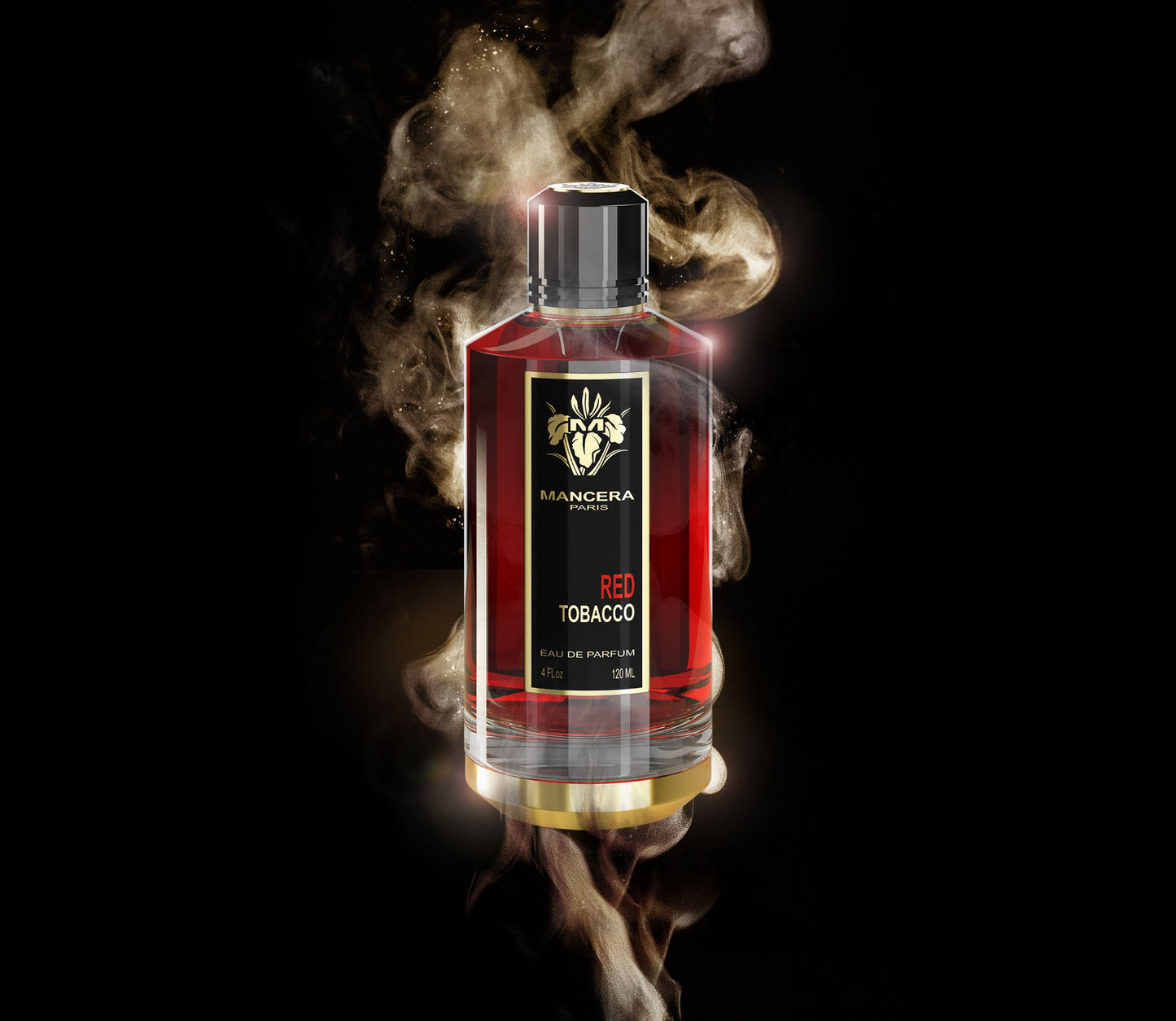 Mancera Paris Red Tobacco Eau de Parfum 120ml Bold Spicy Oriental Fragrance for Men & Women