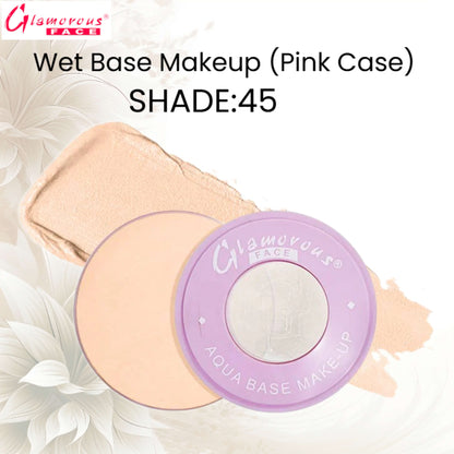 Glamorous Face Wet Base Makeup (Pink Case) (SHADE:45)