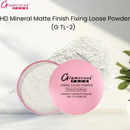 Glamorous Face HD Mineral Matte Finish Fixing Loose Powder (G TL-2)
