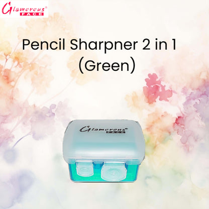 Glamorous Face Pencil Sharpner 2×1(Green)
