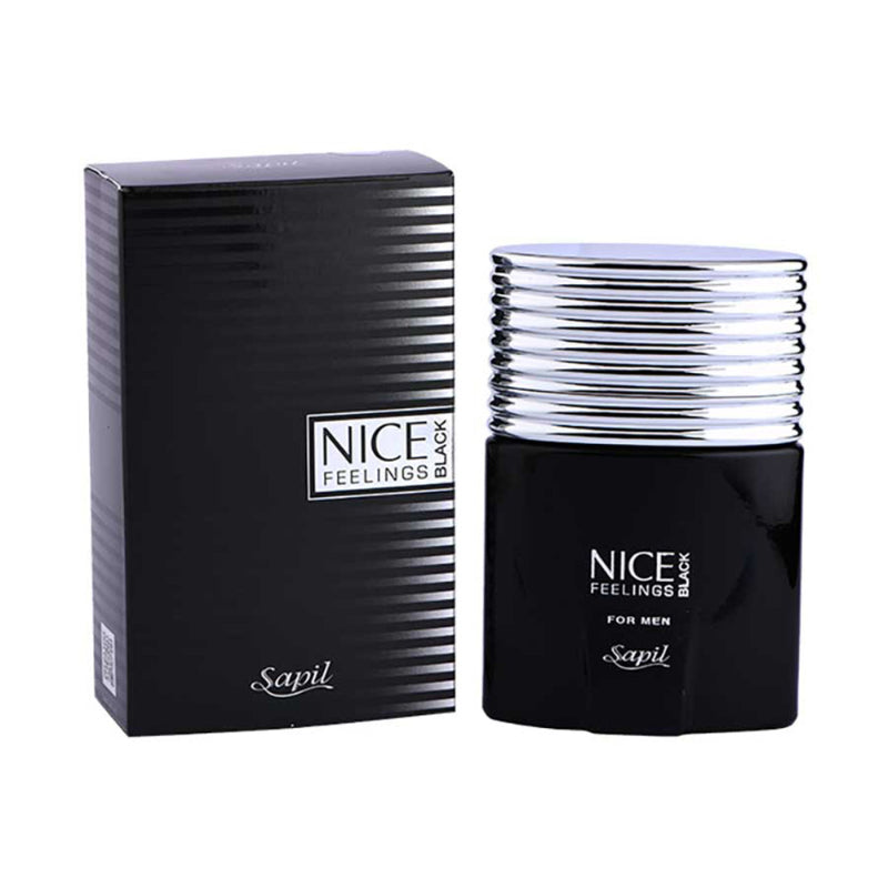 Nice Feelings Black by Sapil Eau de Toilette 75ml for Men