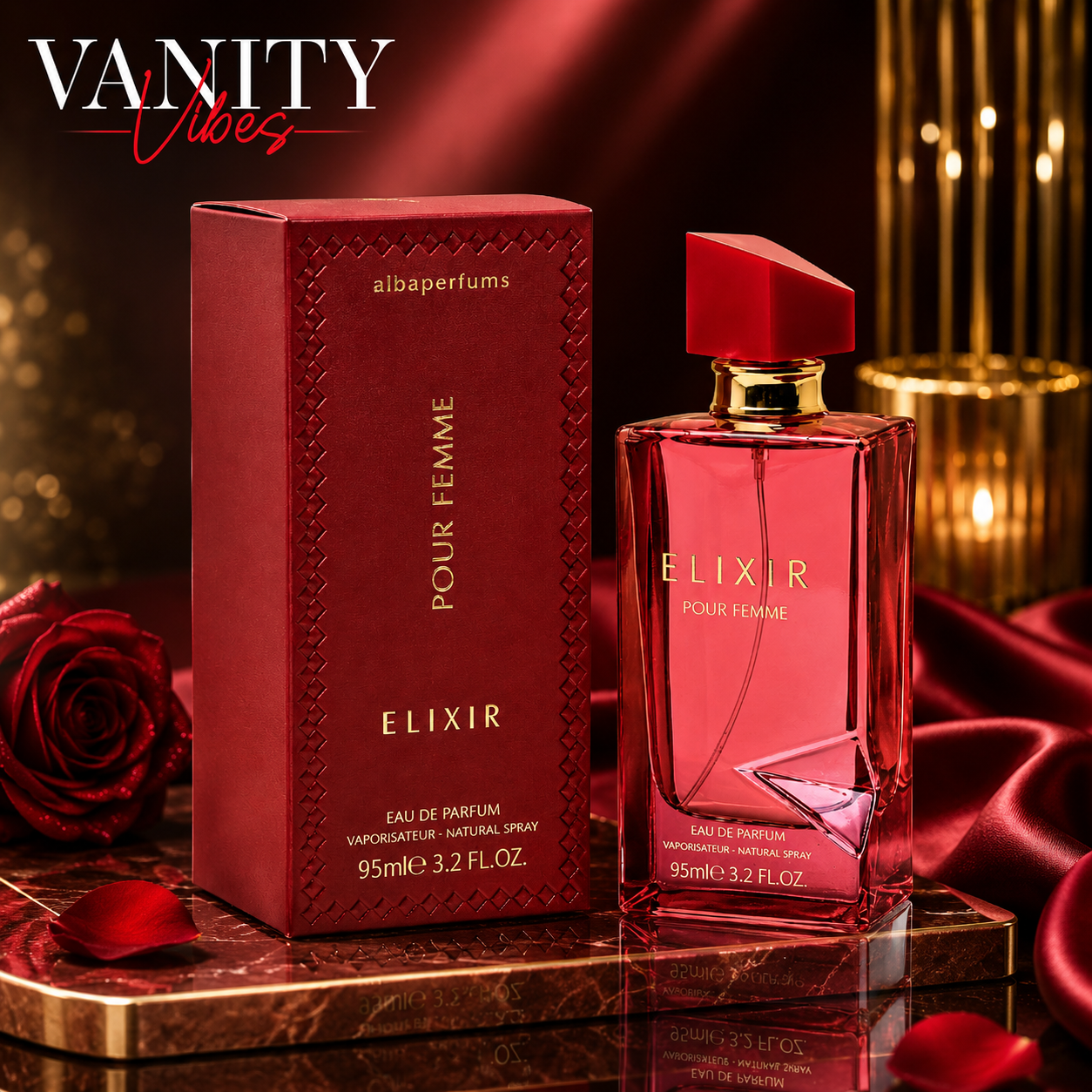 Alba Elixir Pour Femme Eau de Parfum 95ml