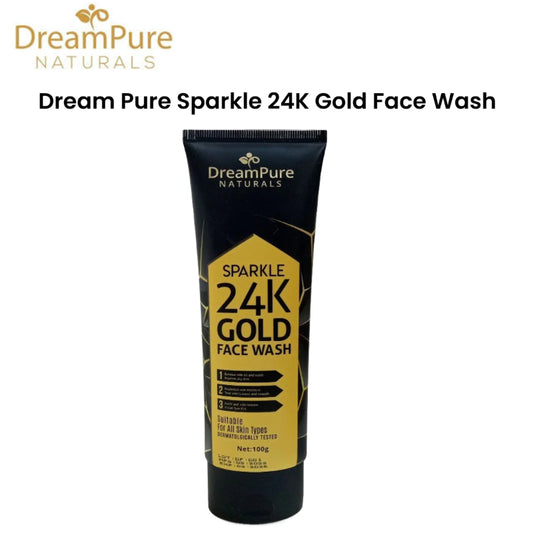 Dream Pure Sparkle 24K Gold Face Wash