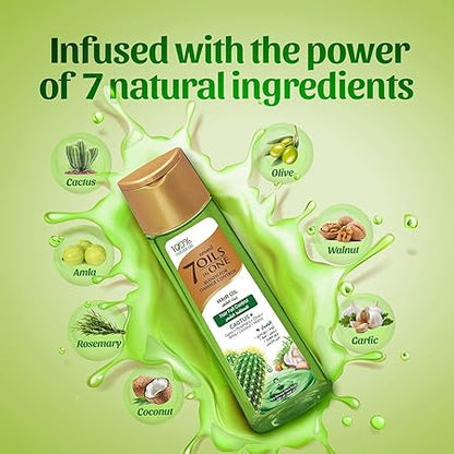 Emami 7 in 1 Hair Fall Control Cactus Oil 200ml