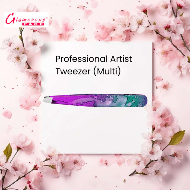 Glamorous Face Professional Artist Tweezer (Multi)