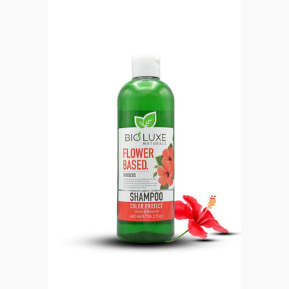 BioLuxe Flower Based Hibiscus Color Protect Shampoo 480ml