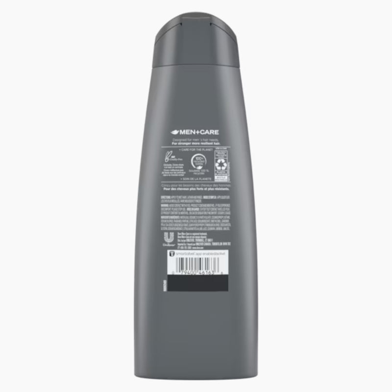 Dove Men+Care Sport Care Active + Fresh with Citrus Shots 3-in-1 Shampoo + Conditioner + Body Wash 355ml