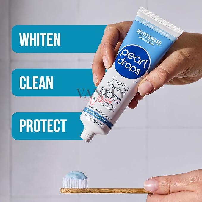Pearl Drops - Lasting Flawless Professional Daily Toothpaste - Whiter Teeth In 3 Days - 75 ml