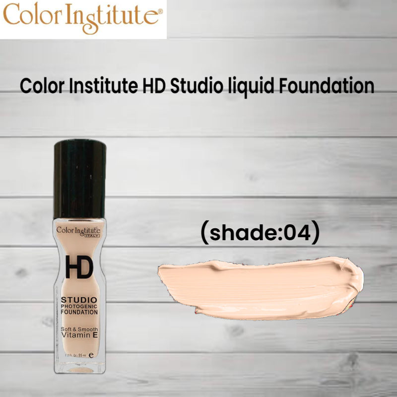 Color Institute HD Studio liquid Foundation (shade:04)