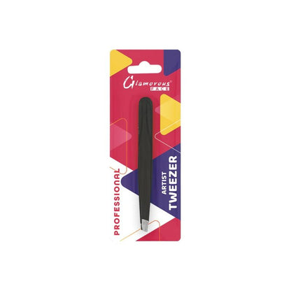 Glamorous Face Professional Artist Tweezer (Black)