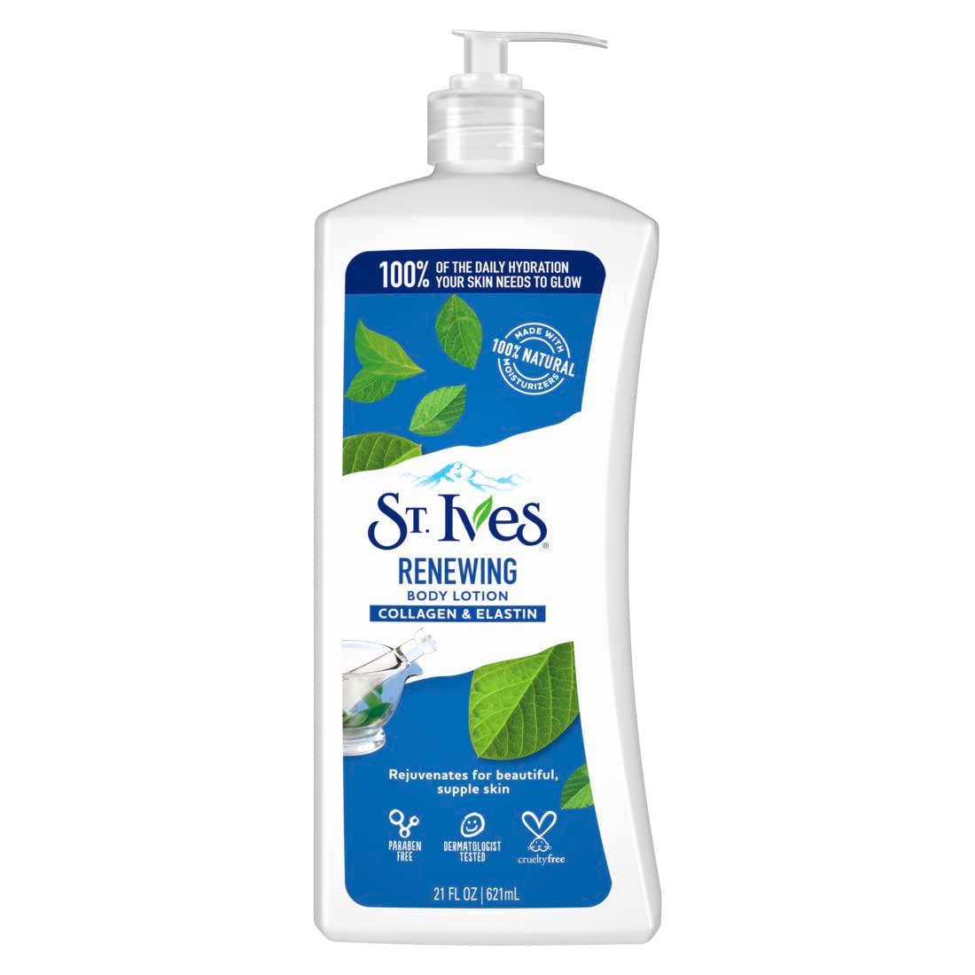 St Ives Renewing Collagen & Elastin Body Lotion Paraben Free 621ml