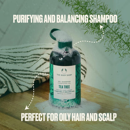 The Body Shop Tea Tree Purifying & Balancing Shampoo (250ML)