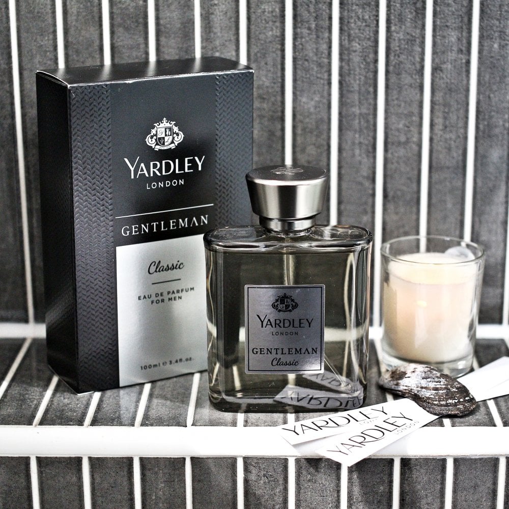 Yardley London Gentleman Classic Eau de Parfum for Men 100ml - Timeless Masculine Fragrance Perfume with Long Lasting Woody A