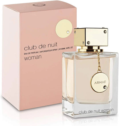 Armaf Club De Nuit Eau de Parfum 105ml for Women - Long Lasting Luxury Floral Perfume Spray Original Authentic Fragrance