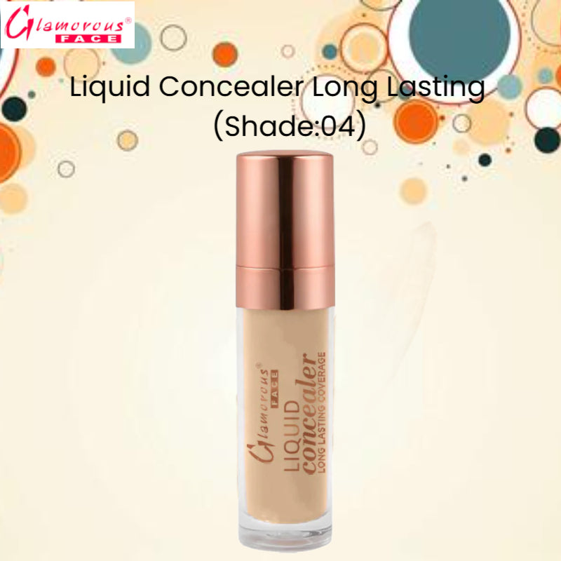 Glamorous Face Liquid Concealer Long Lasting (Shade:04)
