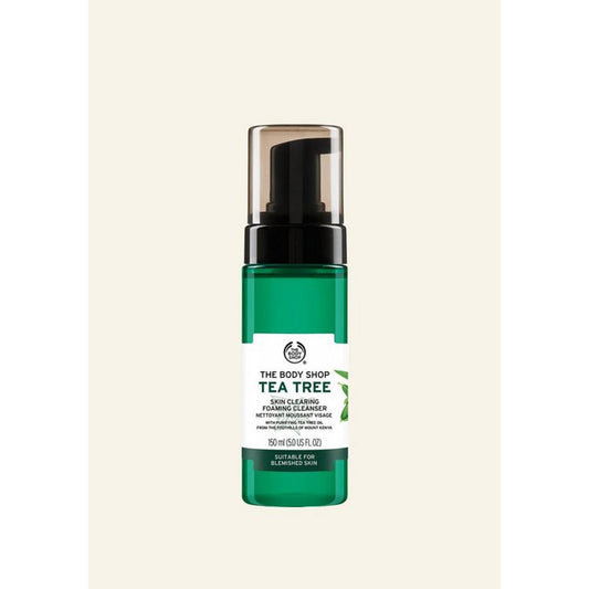 the body shop Tea Tree Skin Clearing Foaming Cleanser 150ml