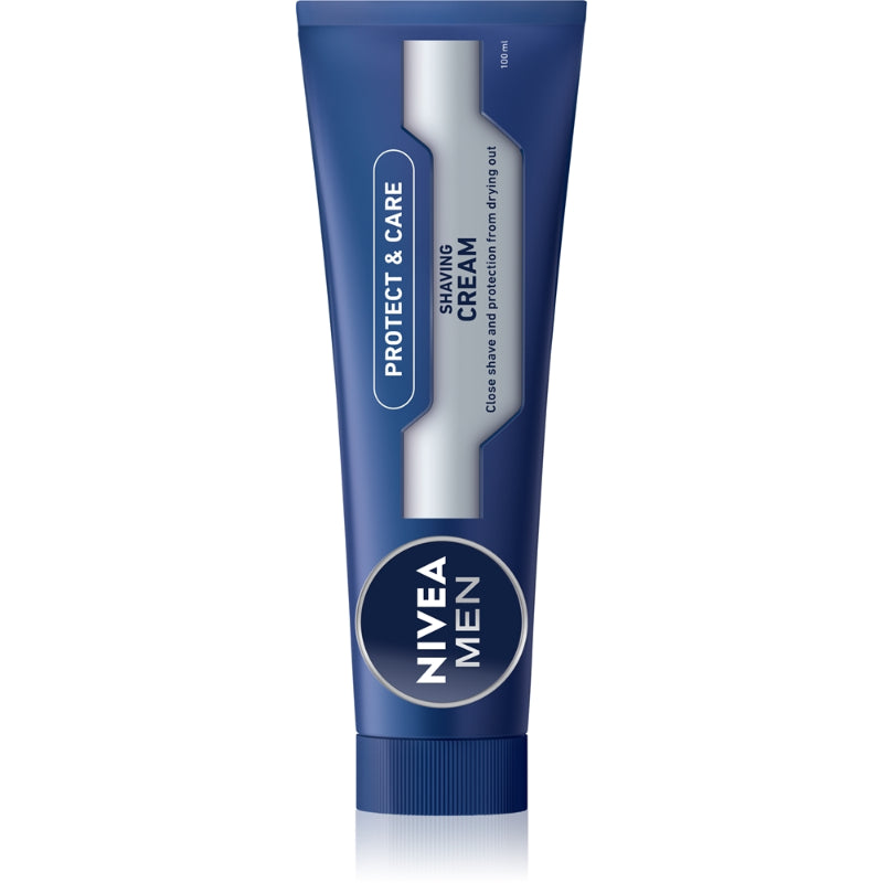 Nivea Men Protect & Care Shaving Cream with Aloe Vera 100 ml Soothes Skin & Provides Smooth Shave