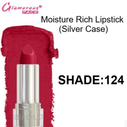 Glamorous Face Moisture Rich Lipstick (shade 124)
