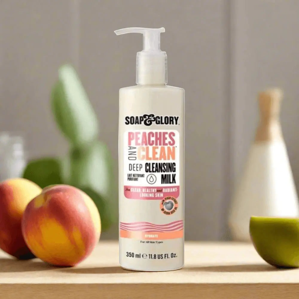 Soap & Glory Peaches & Clean Deep Cleansing Milk For All Skin Types 350ml