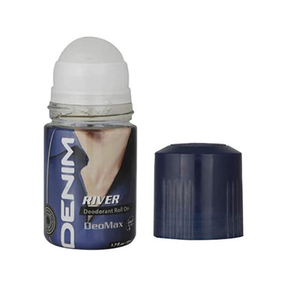 Aris Perfumes DENIM River Deodorant Roll On for Men, 50 ml
