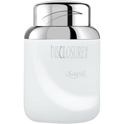 Sapil Disclosure White Eau de Toilette for Men 100ml - Long Lasting Fresh Citrus Woody Fragrance Perfume with All Day Confide