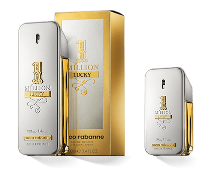 Aris Perfumes Paco Rabanne 1 Million Lucky Fragrance for Men - Earthy And Woody