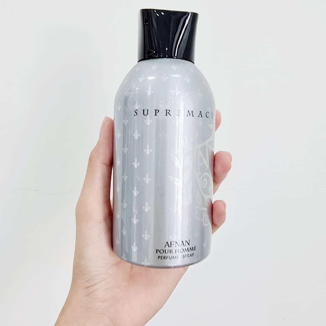 Afnan Supremacy Silver body Spray 250ml
