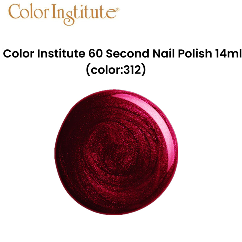Color Institute 60 Second Nail Polish 14ml (color:312)