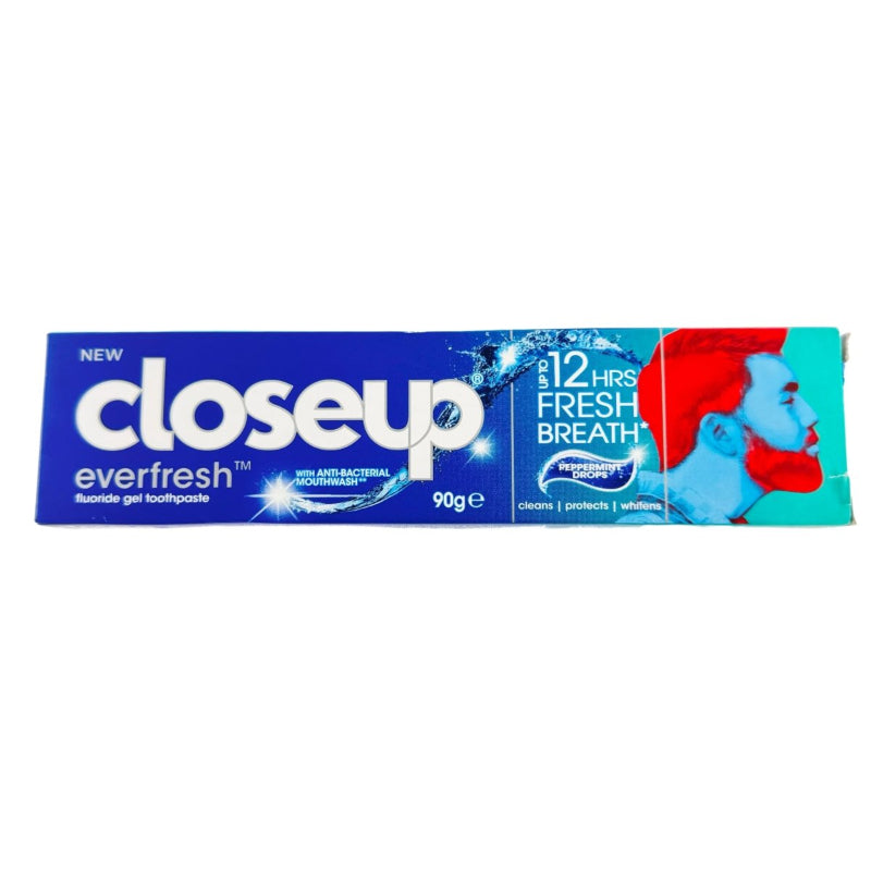 Closeup Everfresh Peppermint Drops Toothpaste 90g Up to 12-Hour Fresh Breath Formula