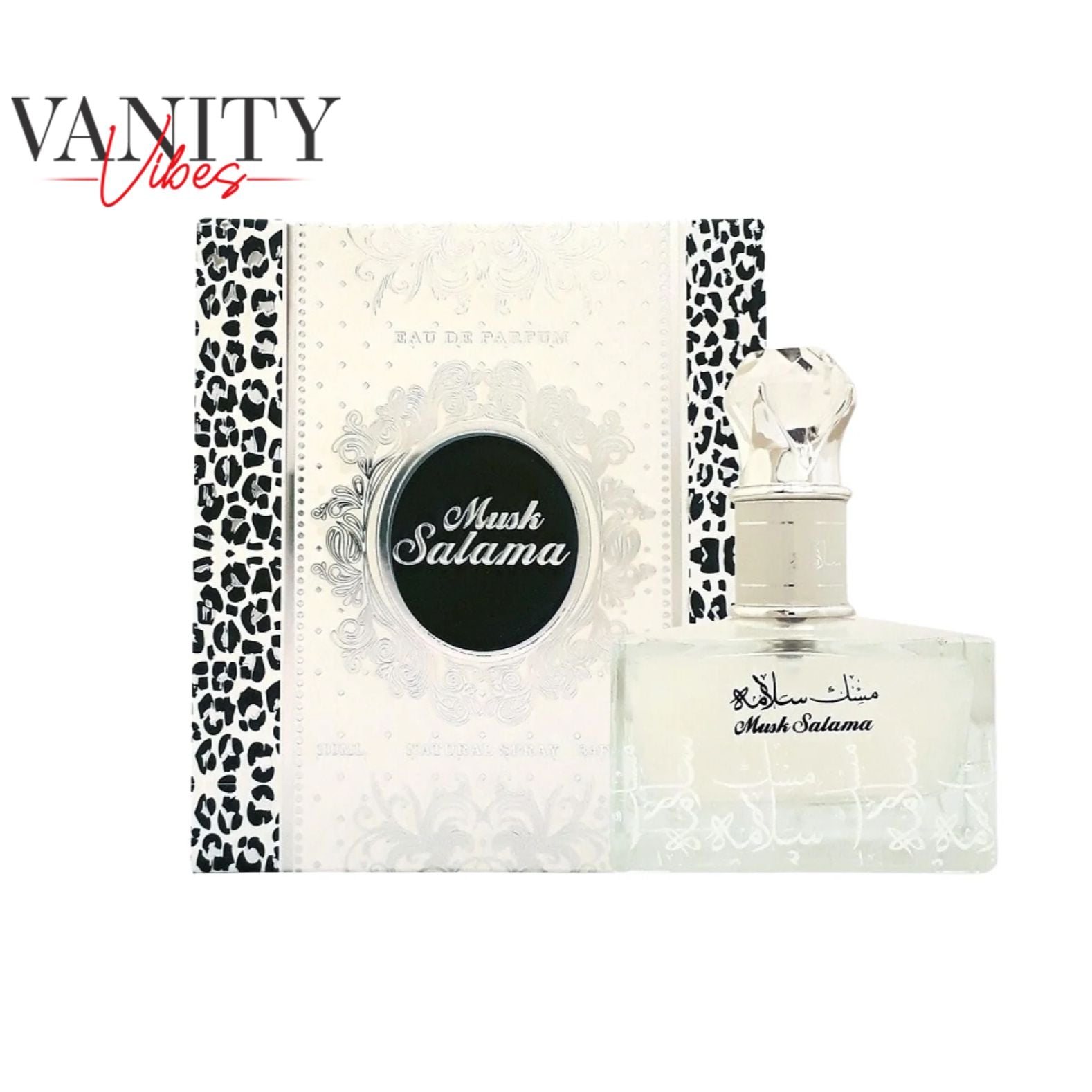 Aris Perfumes Lattafa Musk Salama Eau de Parfum for Women 100ml Original Long Lasting Perfume