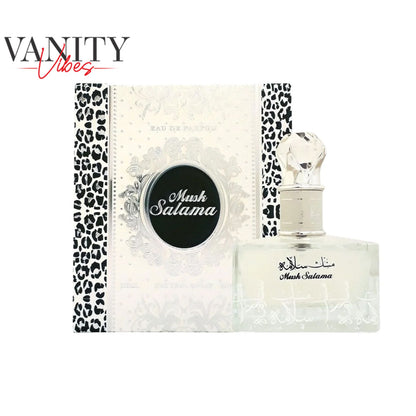 Aris Perfumes Lattafa Musk Salama Eau de Parfum for Women 100ml Original Long Lasting Perfume