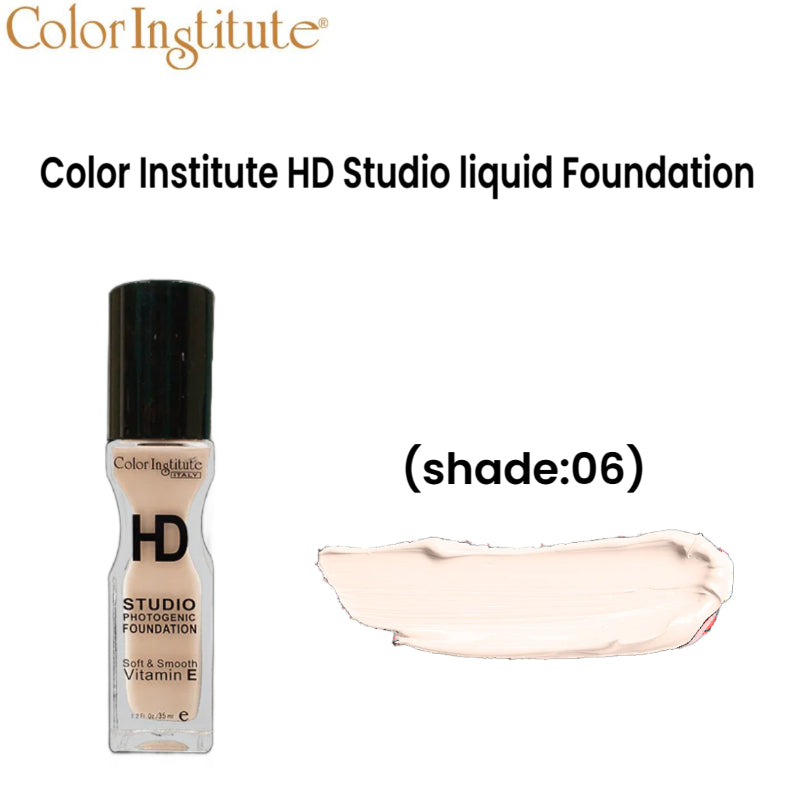Color Institute HD Studio liquid Foundation (shade:06)