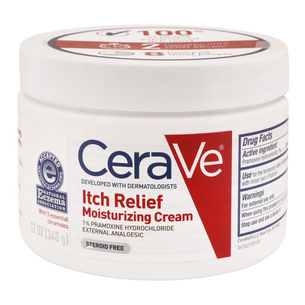 CeraVe Itch Relief Moisturizing Cream- 340g