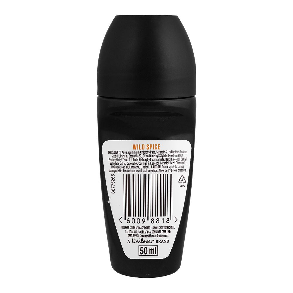 AXE Wild Spice Anti Sweat Deodorant Roll On 50ml