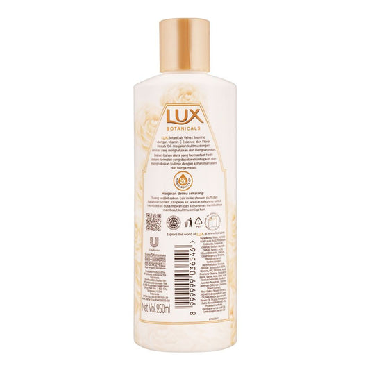 Baru Lux Botanicals Smooth Skin Kulit Halus Velvet Jasmine Body Wash 250ml - Gentle Cleansing for Soft, Smooth & Fragrant Ski