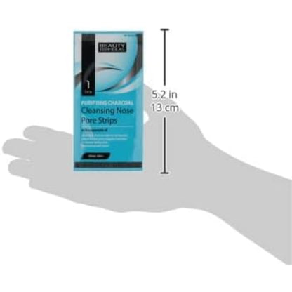 Beauty Formulas Purifying Charcoal Deep Cleansing Nose Pore Strips 6pcs
