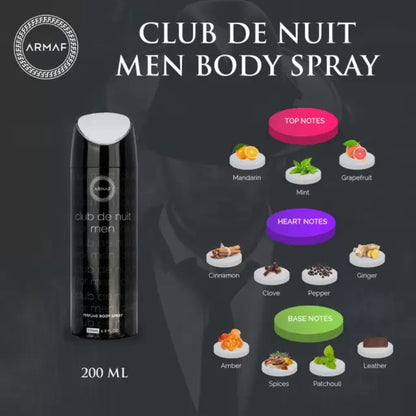 Armaf Club De Nuit Man Perfume Body Spray 200ml