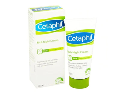 Cetaphil Rich Night Sensitive Skin Cream 50g