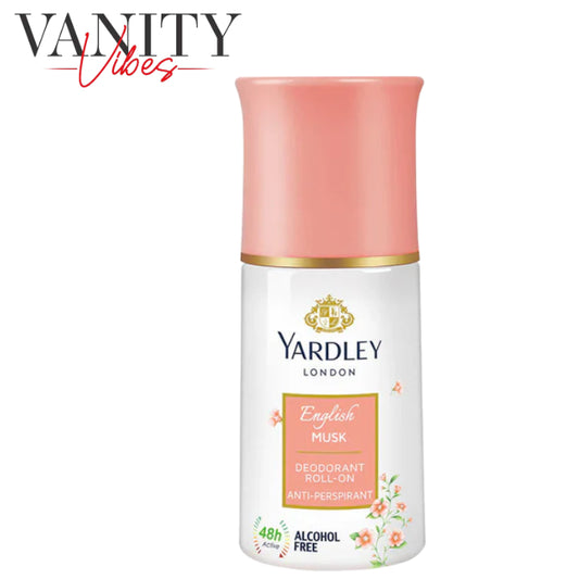 Yardley English Musk Roll On For Women 50ml