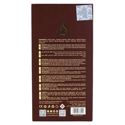 Lattafa Eternal Oud Eau De Parfum-For Men & Women 100ml