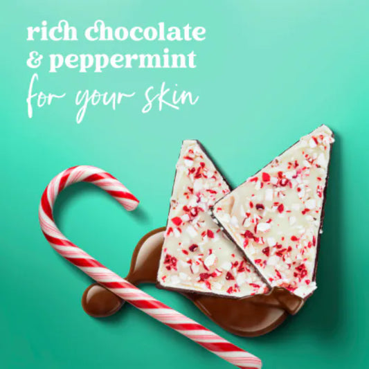 Dove Peppermint Bark Body Scrub Limited Edition 298g - Deep Exfoliating Body Scrub for Smooth Soft Skin, Dead Skin Removal, N