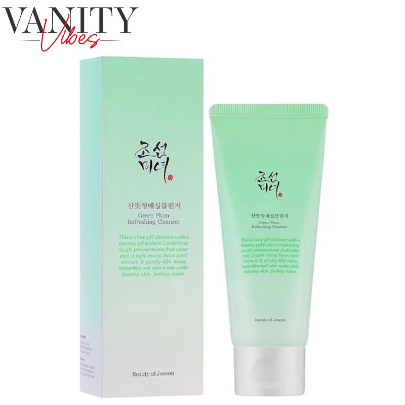 Beauty of Joseon Green Plum Refreshing Cleanser 100 ml Gentle Daily Cleansing & Skin Balance 100ml (K Beauty)