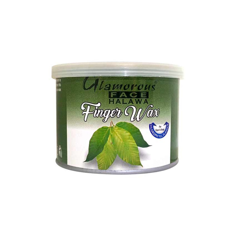 Glamorous Face Tin Finger Wax 250 gm (Chlorophyll)