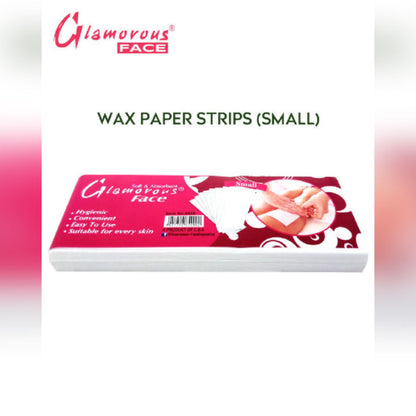 Glamorous Face Wax Paper Strips Small