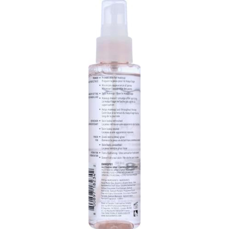 NYX Professional Makeup Bare With Me Multitasking Setting Spray 130ml Long-Lasting Makeup & Refreshing Finish