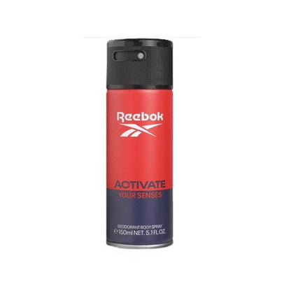 Reebok Activate For Him Deodorant Body Spray 150ml – Long Lasting Fresh Masculine Fragrance with All Day Odor Protection, Swe