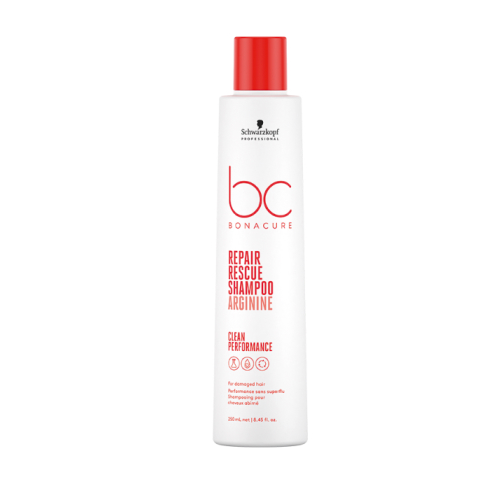 Schwarzkopf BC Bonacure Repair Rescue Shampoo Arginine 250ml Strengthening & Damage Repair Hair