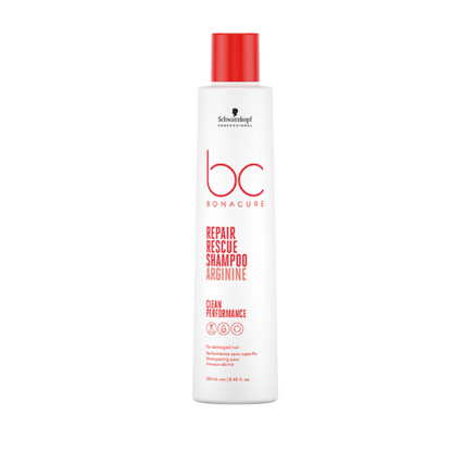 Schwarzkopf BC Bonacure Repair Rescue Shampoo Arginine 250ml Strengthening & Damage Repair Hair