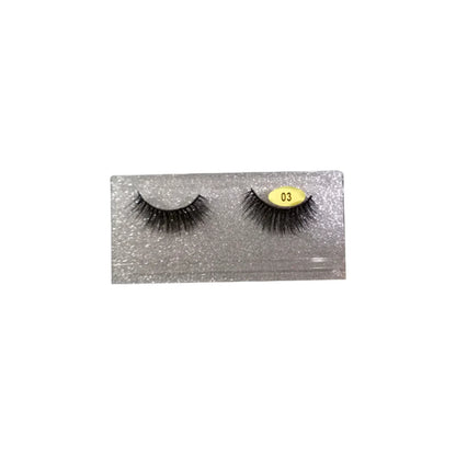 Glamorous Face 4D Mink Hair Eyelashes 10 Pieces (GF 8063)